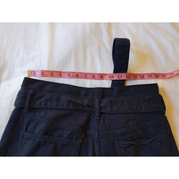 PacSun Sz Medium Black Mom Jeans w/ Belt Included - Picture 9 of 10